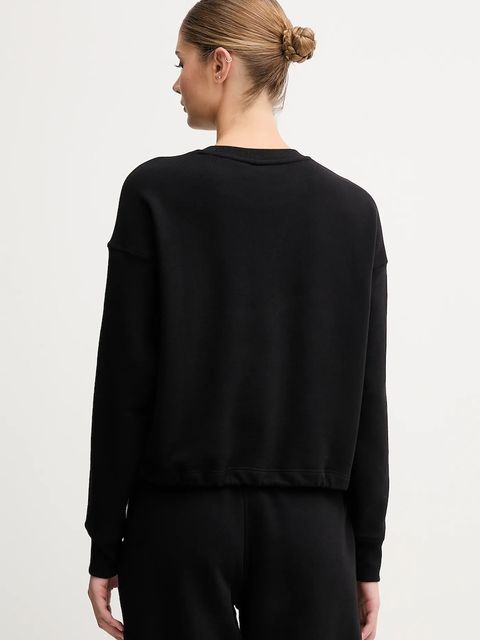 Dkny bluza bawełniana damska kolor czarny z aplikacją DP5T1414 - zdjęcie produktu nr 2