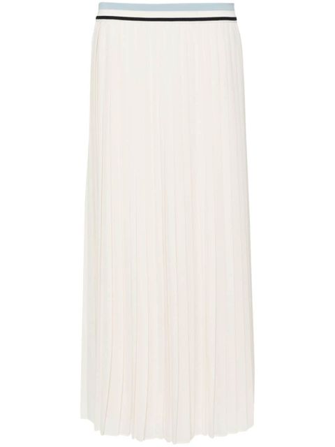 Moncler pleated midi skirt - Neutrals - zdjęcie produktu nr 1