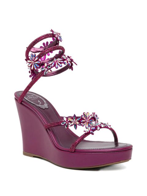 René Caovilla 105mm Cassie sandlas - Purple - zdjęcie produktu nr 2