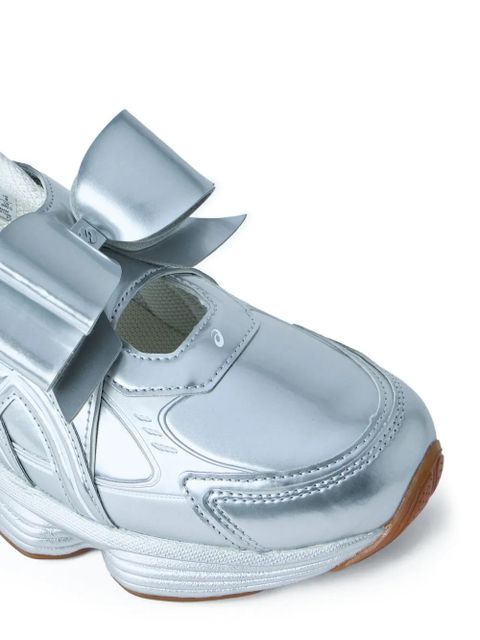 SHUSHU/TONG textured panel sneakers - Silver