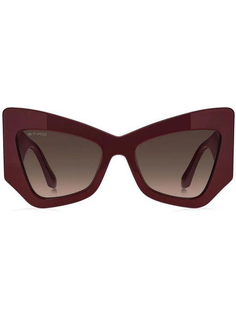 ETRO Pegaso-motif sunglasses - Red - zdjęcie produktu nr 1