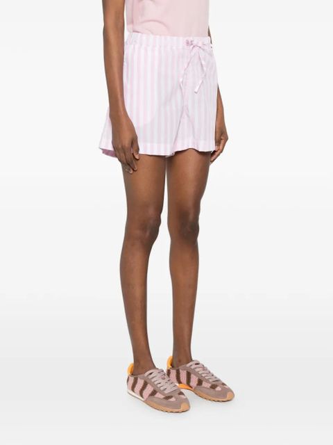Hunza G striped drawstring shorts - Pink