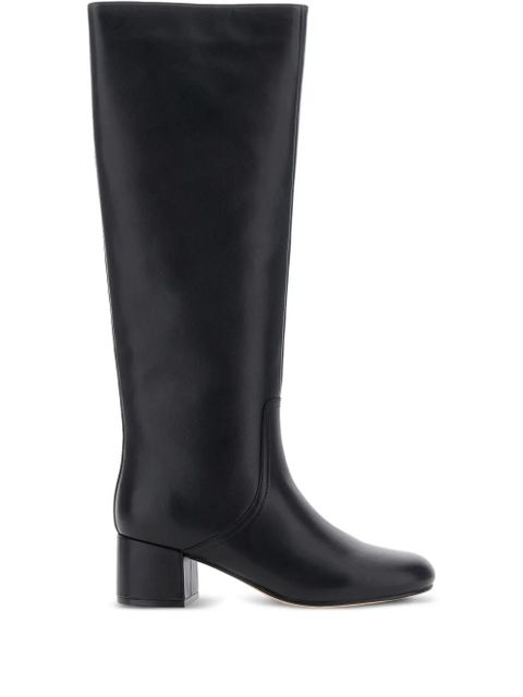 TWINSET knee-high block-heel boots - Black - zdjęcie produktu nr 1