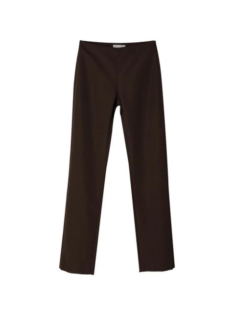 St. Agni The Silk Canvas 90s Minimal trousers - Brown - zdjęcie produktu nr 1