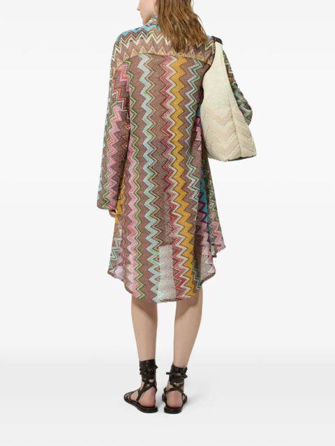 Missoni zig-zag patterned blouse - Neutrals