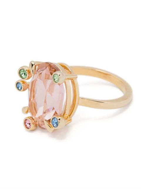 Swarovski Gema rings (set of three) - Gold