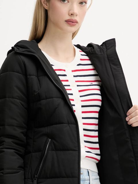 Tommy Jeans kurtka kolor czarny przejściowa DW0DW20959