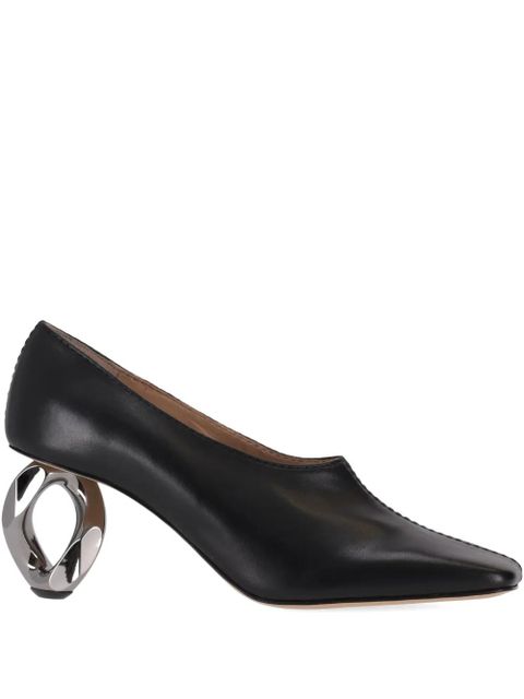 JW Anderson pointed-toe heeled pumps - Black - zdjęcie produktu nr 1
