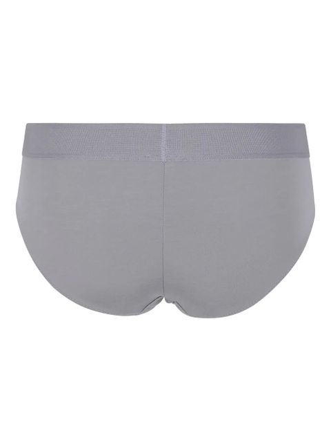 TOM FORD logo-waistband briefs - Grey