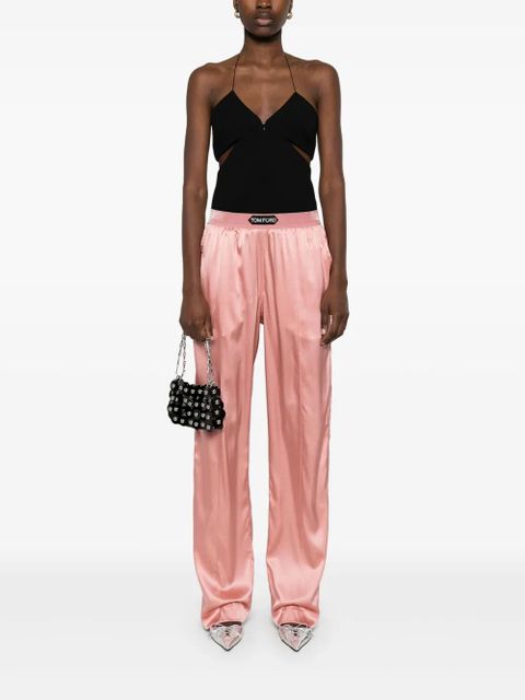 TOM FORD satin trousers - Pink - zdjęcie produktu nr 2