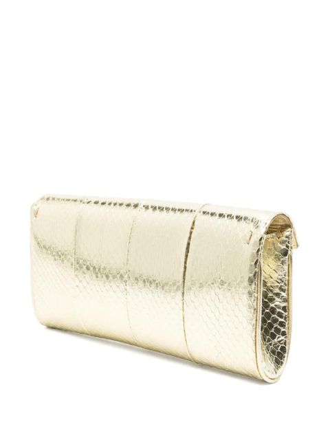 Giuseppe Zanotti Flutie clutch bag - Gold