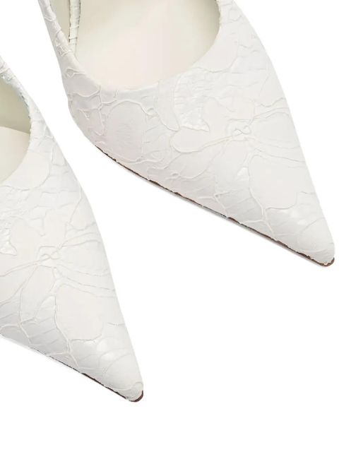 Casadei 100mm Liberty pumps - White