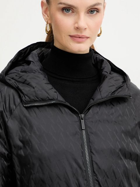 Armani Exchange kurtka kolor czarny przejściowa XW001436 AF16628