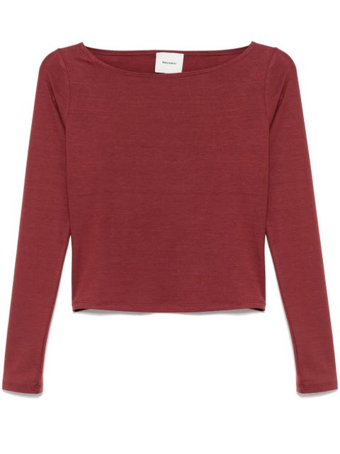 Reformation Wiley top - Red - zdjęcie produktu nr 1