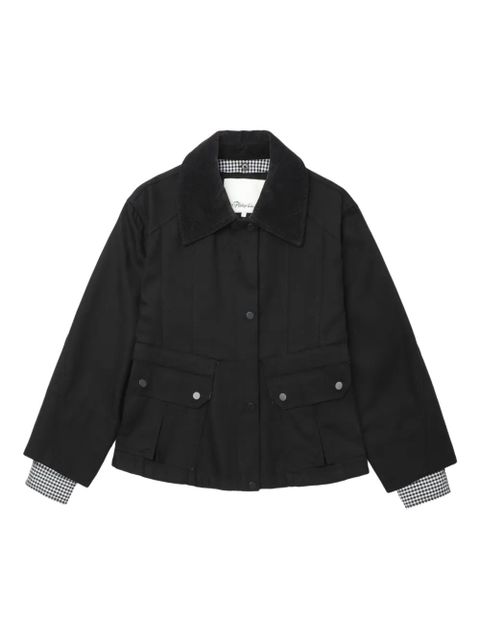 3.1 Phillip Lim Pocket check trim jacket - Black - zdjęcie produktu nr 1