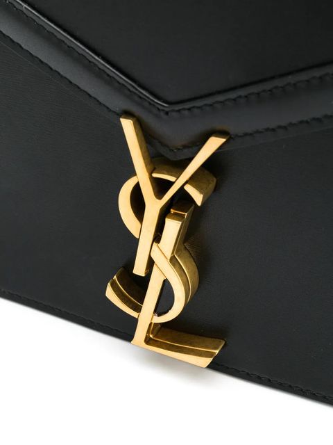 Saint Laurent Cassandra monogram shoulder bag - Black