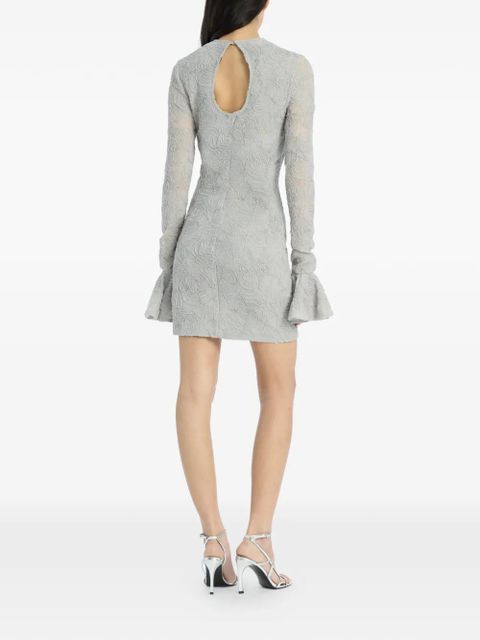 ROTATE BIRGER CHRISTENSEN long-sleeves mini dress - Grey - zdjęcie produktu nr 2