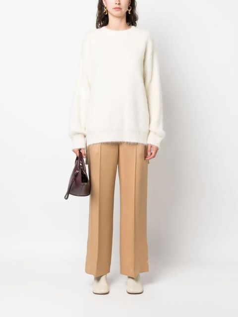 Jil Sander long-sleeved textured-finish jumper - Neutrals - zdjęcie produktu nr 2
