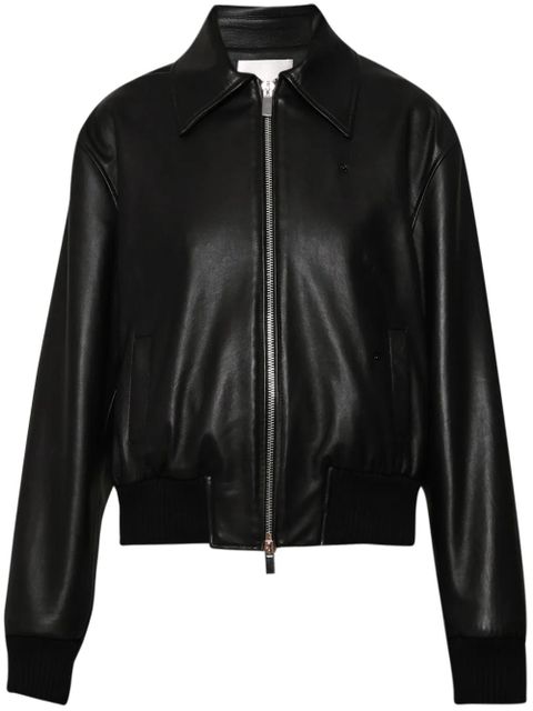 Christopher Esber leather bomber jacket - Black - zdjęcie produktu nr 1
