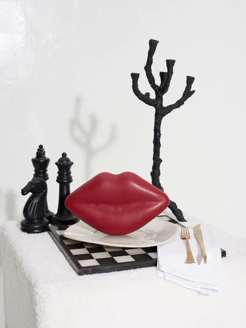 Simon Miller Lip clutch bag - Red