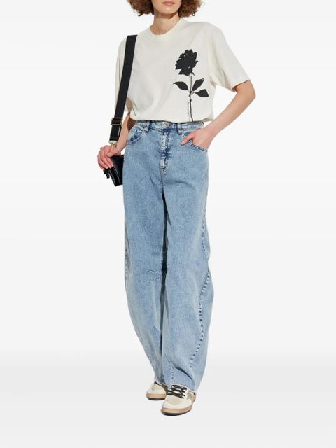 Golden Goose printed T-shirt - White