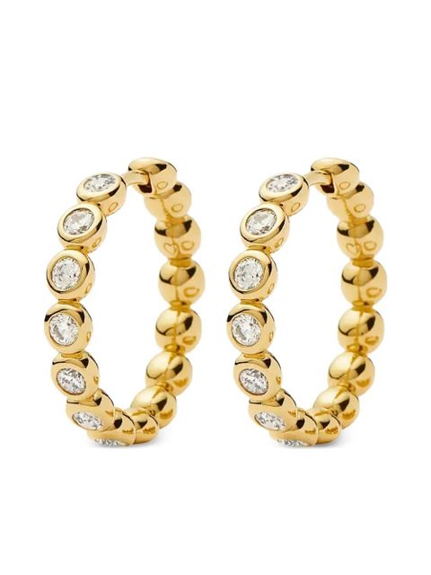 Missoma beaded hoop earrings - Gold - zdjęcie produktu nr 1