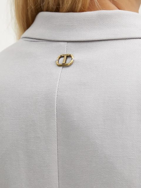 Twinset marynarka z domieszką lnu