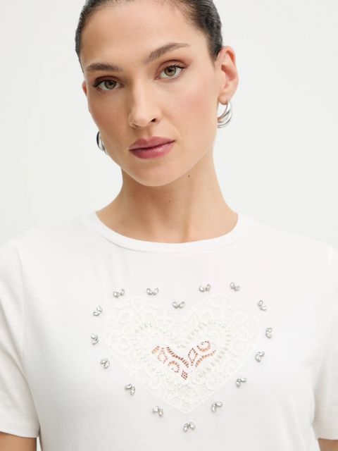 Morgan t-shirt damski kolor biały DESSA