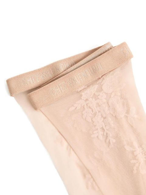 Valentino Garavani high-rise tights - Neutrals