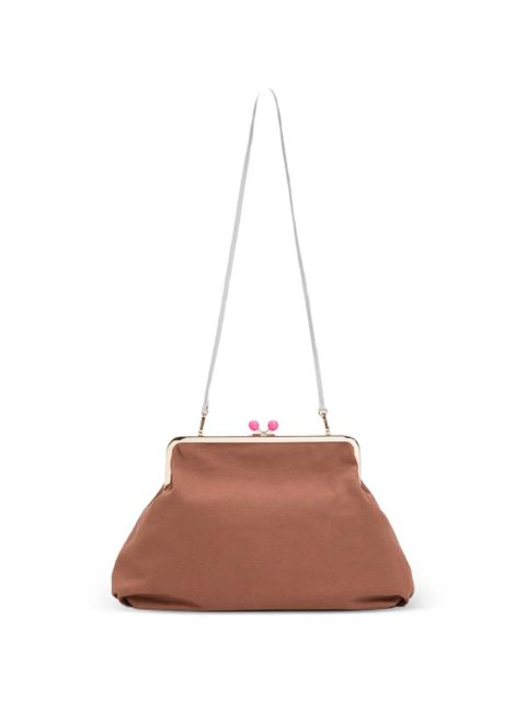 TWINSET top handle frame bag - Brown - zdjęcie produktu nr 2