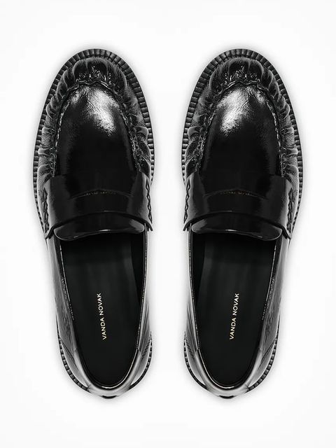 Vanda Novak mokasyny skórzane