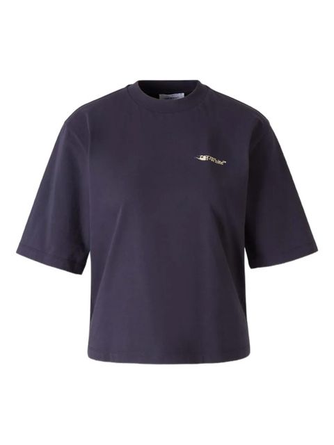 Off-White graphic logo T-Shirt - Blue - zdjęcie produktu nr 1