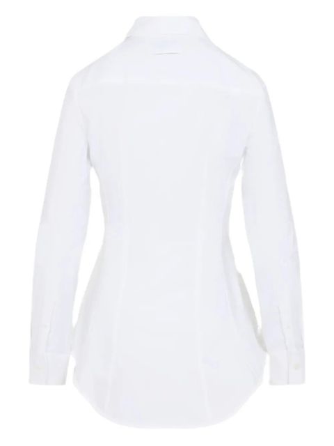 Jean Paul Gaultier belted shirt - White - zdjęcie produktu nr 2