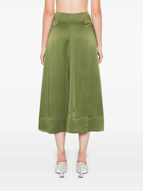 Lanvin Flared midi skirt - Green