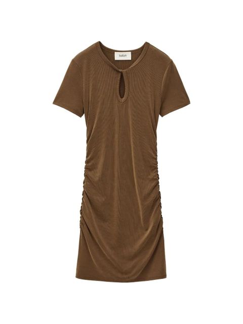 Ba&Sh Beona keyhole mini dress - Brown - zdjęcie produktu nr 1