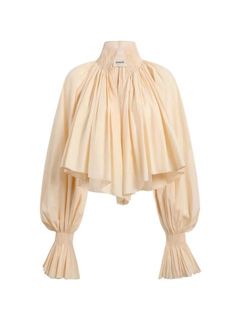 KHAITE Durer blouse - Neutrals - zdjęcie produktu nr 1