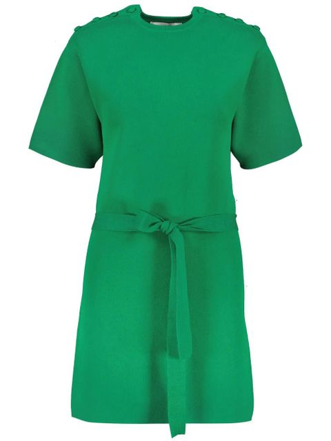 Yves Salomon knitted T-shirt dress - Green - zdjęcie produktu nr 1