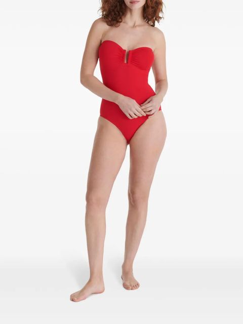 ERES Cassiopee bustier swimsuit - Red