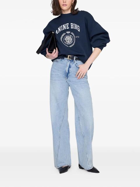 ANINE BING Miles sweatshirt - Blue