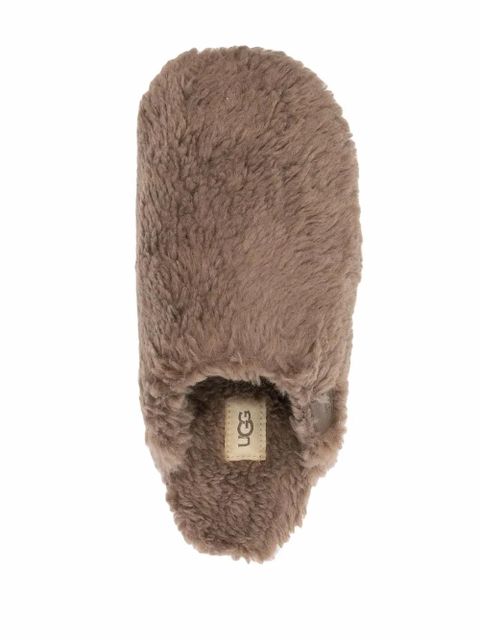 UGG platform shearling slippers - Brown