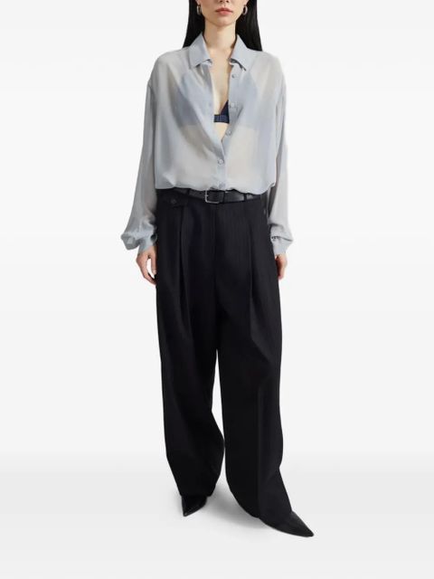 The Frankie Shop buttoned shirt - Grey - zdjęcie produktu nr 2