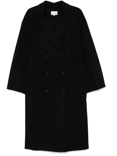LouLou de Saison notched-lapels coat - Black - zdjęcie produktu nr 1