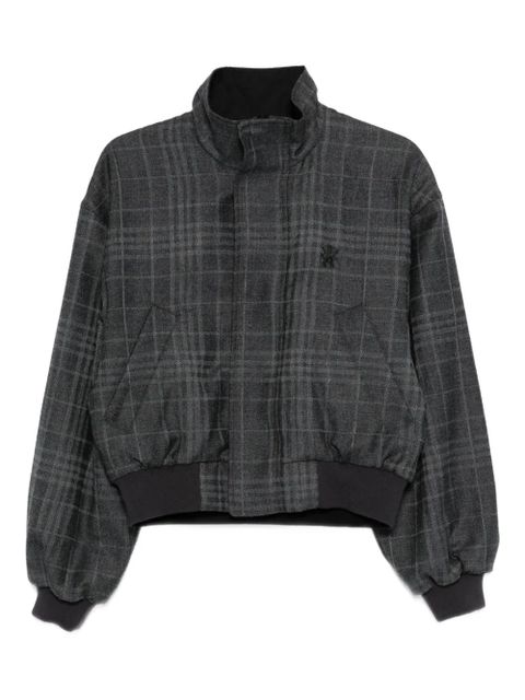 Balenciaga check bomber jacket - Grey - zdjęcie produktu nr 1