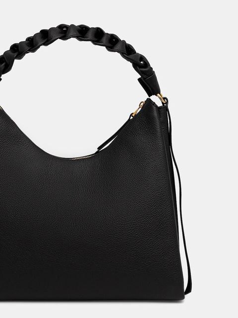 Coccinelle torebka skórzana kolor czarny E1 M50 13 02 01