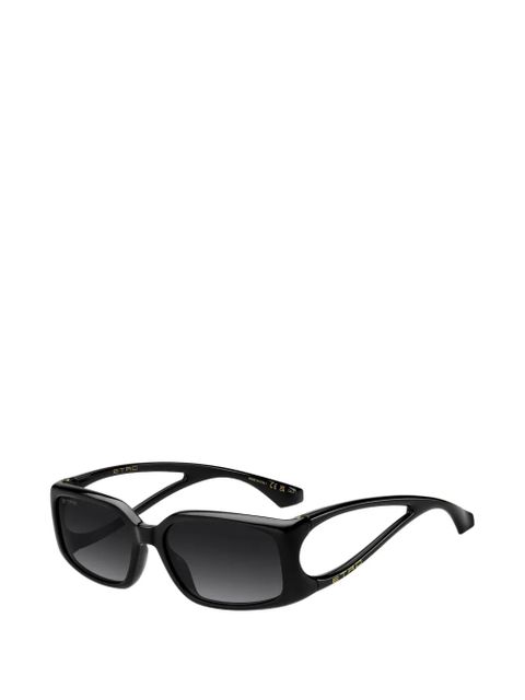 ETRO logo rectangle sunglasses - Black - zdjęcie produktu nr 2