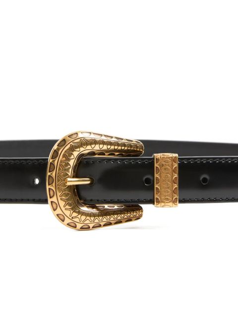 Valentino Garavani leather belt - Black - zdjęcie produktu nr 2
