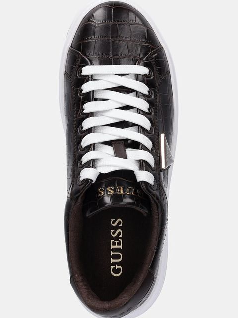 Guess sneakersy DENESA15 damskie kolor brązowy FLFD15 PEL12 - zdjęcie produktu nr 2