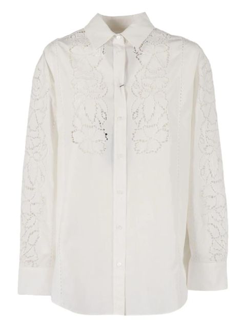 Weekend Max Mara Elmi floral lace shirt - White - zdjęcie produktu nr 1