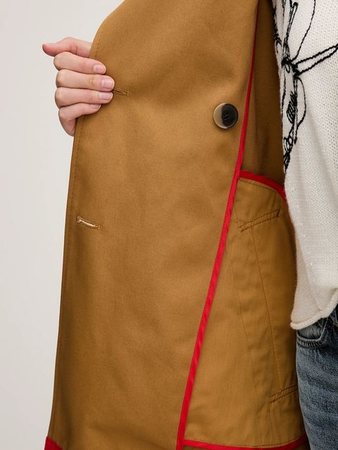 MAX&Co. trencz bawełniany kolor żółty 2526086091200