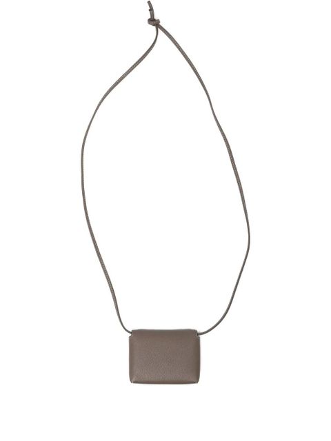 Tory Burch lanyard cardholder - Brown - zdjęcie produktu nr 2